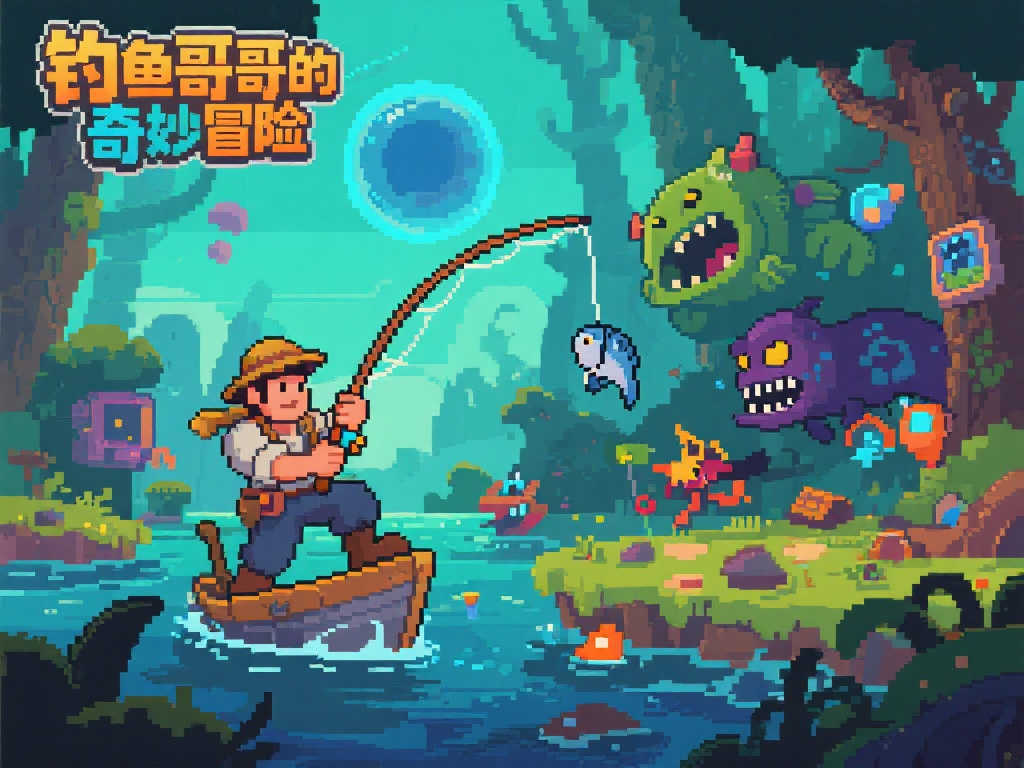 奇幻之旅《钓鱼侠的奇异征程》上线 渔夫挥杆拯救苍生 奇幻之旅《钓鱼侠的奇异征程》上线 渔夫挥杆拯救苍生